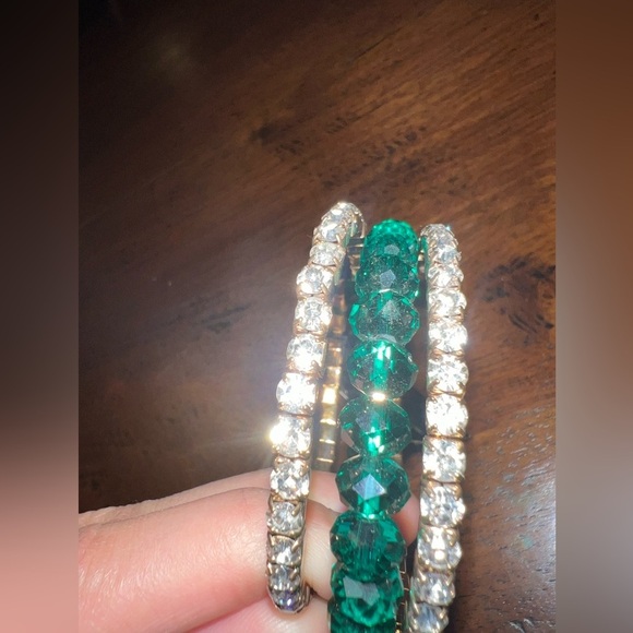 MixIt green and silver white bracelet new with tags - Picture 10 of 13